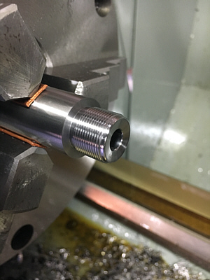 Rifle Screw cutting.