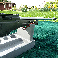 Accuray interneational rebarrel and chambered in Creedmoor 6.5.