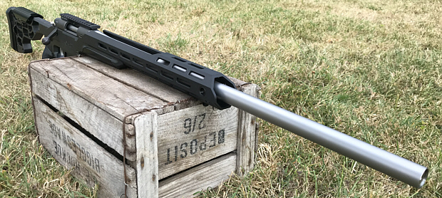 Remington 700 with ESS chassis and Bix n Andy trigger.