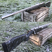 Sako 75 finished in .260 Remington with fluted barrel.