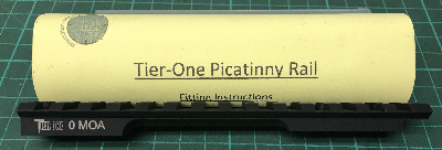 Tier One Picatinny Scope Rail.