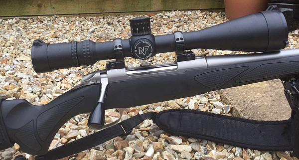 Sako 85 rifle with our bolt conversion fitted.
